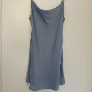 UO Mallory Cowl Neck Slip Dress